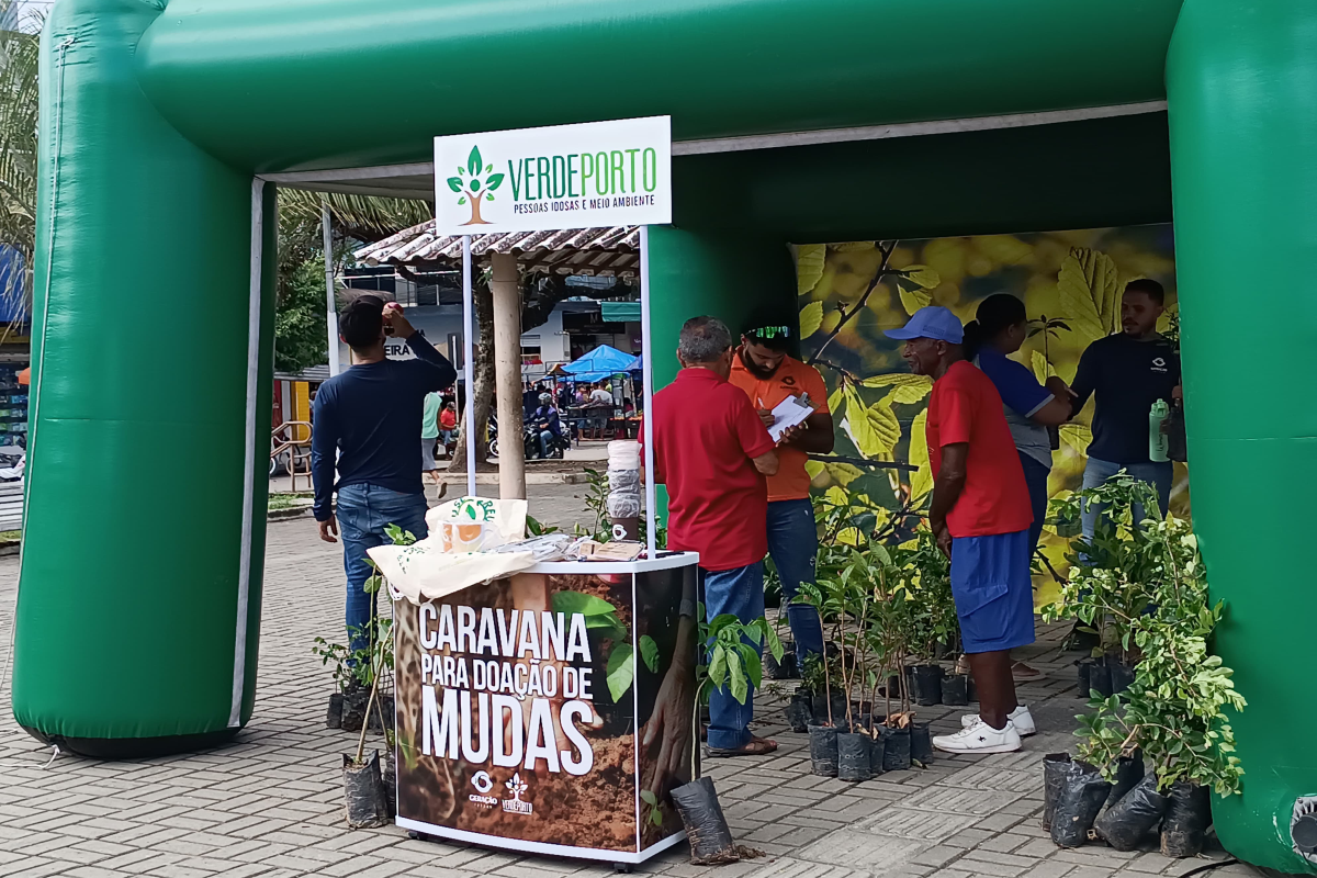 Projeto Verdeporto: pessoas idosas e meio ambiente
